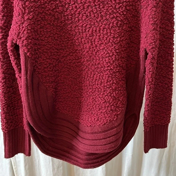 BLUSH Cotton Boucle Knit Sweater, Size S/M - Picture 6 of 10